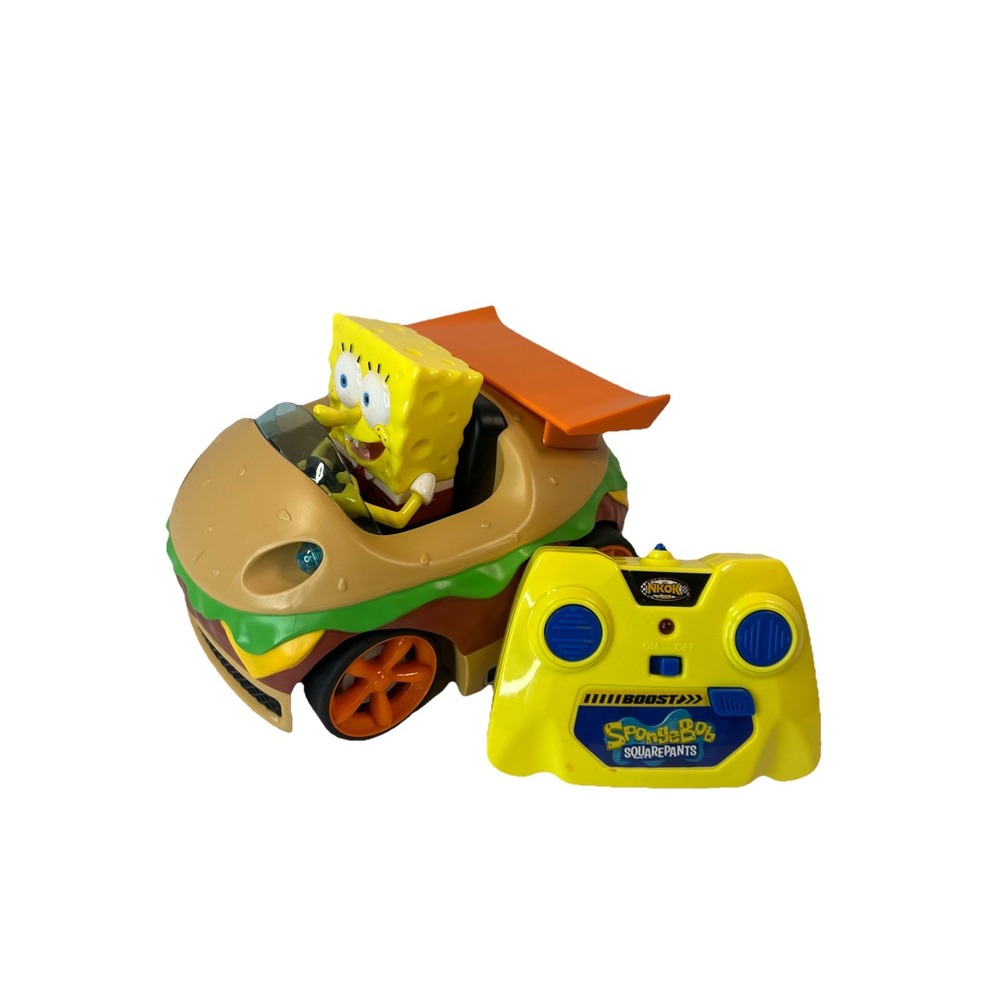 Remote Control Krabby Patty with‎ Spongebob Vehicle, Full Function RC Vehicle